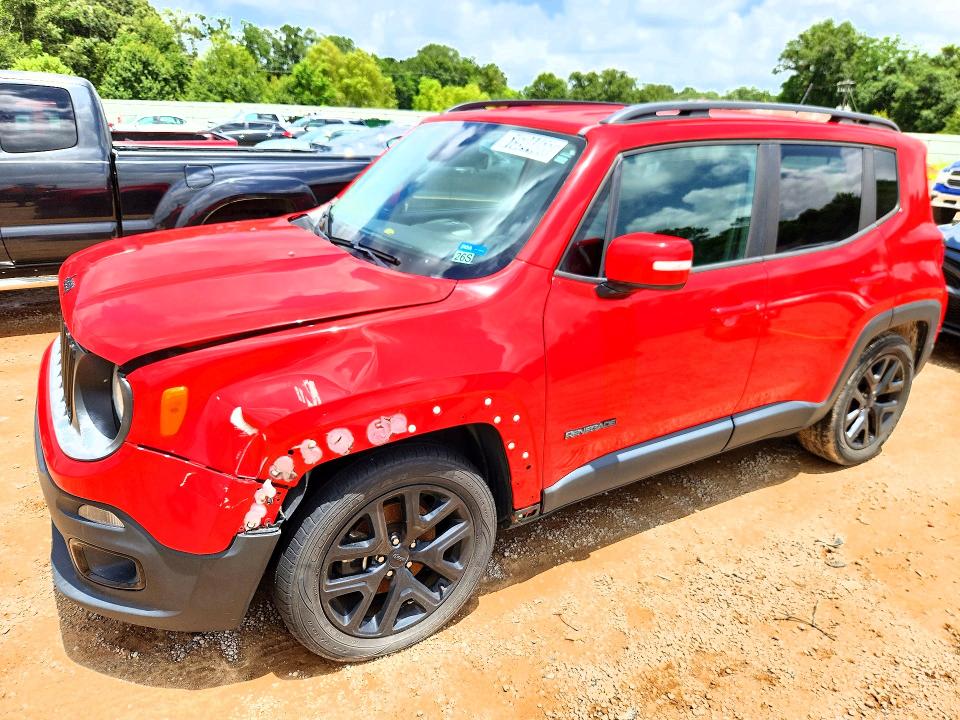 2017 Jeep Renegade VIN ZACCJABB2HPF97415 COPART salvage auction — FRONT END, FL - CERTIFICATE OF TITLE, sold $625 on 2026-08-06 (photo 1)