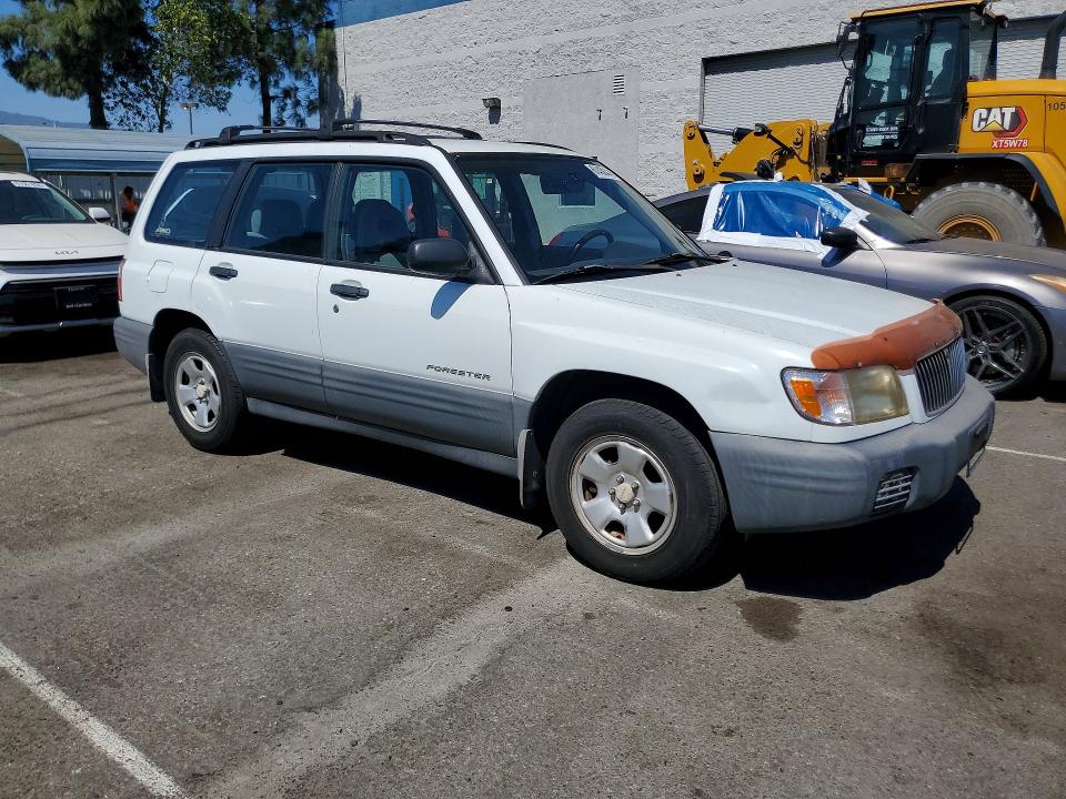 2002 Subaru Forester VIN JF1SF63522H749281 COPART salvage auction — NORMAL WEAR, Ca - Dis/Dlr/Exp Only Clean Title, sold $600 on 2026-07-28 (photo 4)