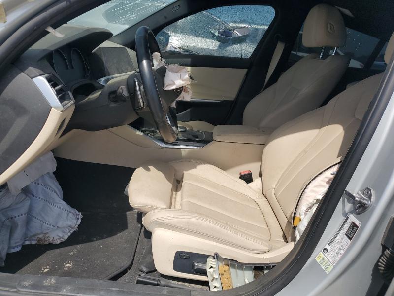 2019 BMW 3er VIN WBA5R1C52KAJ98549 COPART salvage auction — FRONT END, Ca - Dis/Dlr/Exp Only Clean Title, sold $3,650 on 2026-07-21 (photo 7)