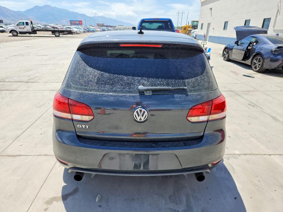 2012 Volkswagen Gti VIN WVWHD7AJ6CW145665 COPART salvage auction — MECHANICAL, Oh - Certificate Of Title, sold $975 on 2026-07-13 (photo 6)