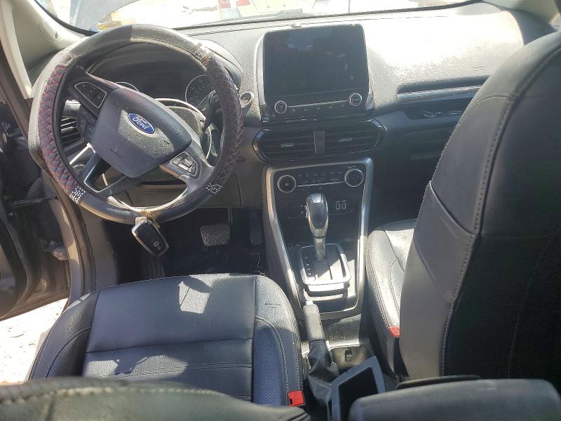 2020 Ford Ecosport VIN MAJ6S3KL5LC358250 COPART salvage auction — NORMAL WEAR, Va - Certificate Of Title, sold $1,400 on 2026-07-23 (photo 8)