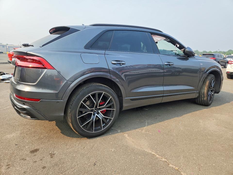 2020 Audi Q8 VIN WA1EVAF10LD019345 COPART salvage auction — FRONT END, Ny - Mv-907A Salvage Certificate, sold $80 on 2026-07-27 (photo 3)
