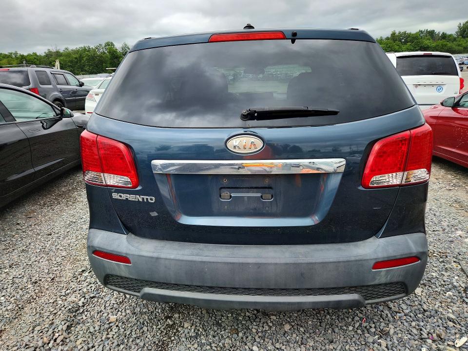 2011 Kia Sorento VIN 5XYKT3A17BG005931 COPART salvage auction — FRONT END, Nj - Certificate Of Title, sold $525 on 2026-07-10 (photo 6)