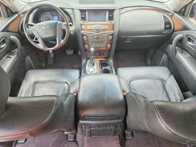 2014 Infiniti Qx80 VIN JN8AZ2NF6E9554542 COPART salvage auction — MINOR DENT/SCRATCHES, Tx - Certificate Of Title, sold $3,000 on 2026-07-24 (photo 8)
