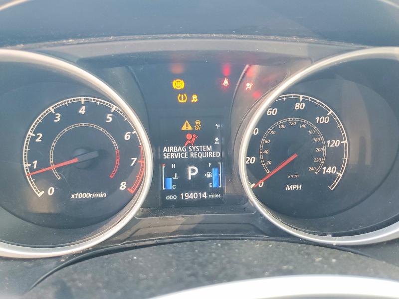 2011 Mitsubishi Outlander sport VIN JA4AR4AU8BZ009573 COPART salvage auction — REAR END, Pa - Certificate Of Salvage, sold $625 on 2026-07-13 (photo 9)