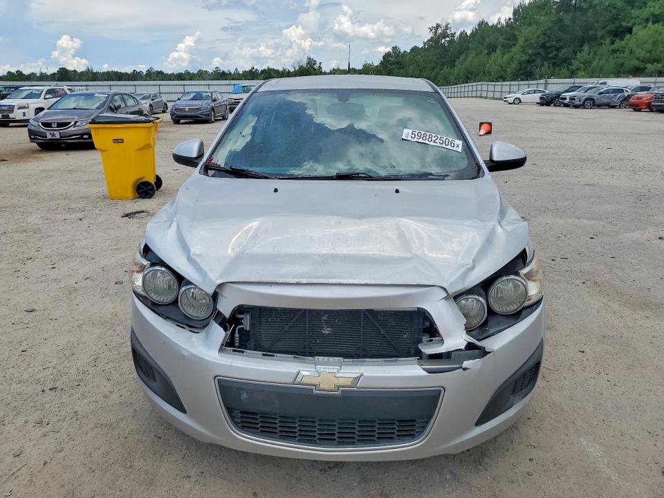 2014 Chevrolet SONIC VIN 1G1JC5SH4E4239250 COPART salvage auction — FRONT END, Sc - Certificate Of Title, sold $575 on 2026-07-27 (photo 5)
