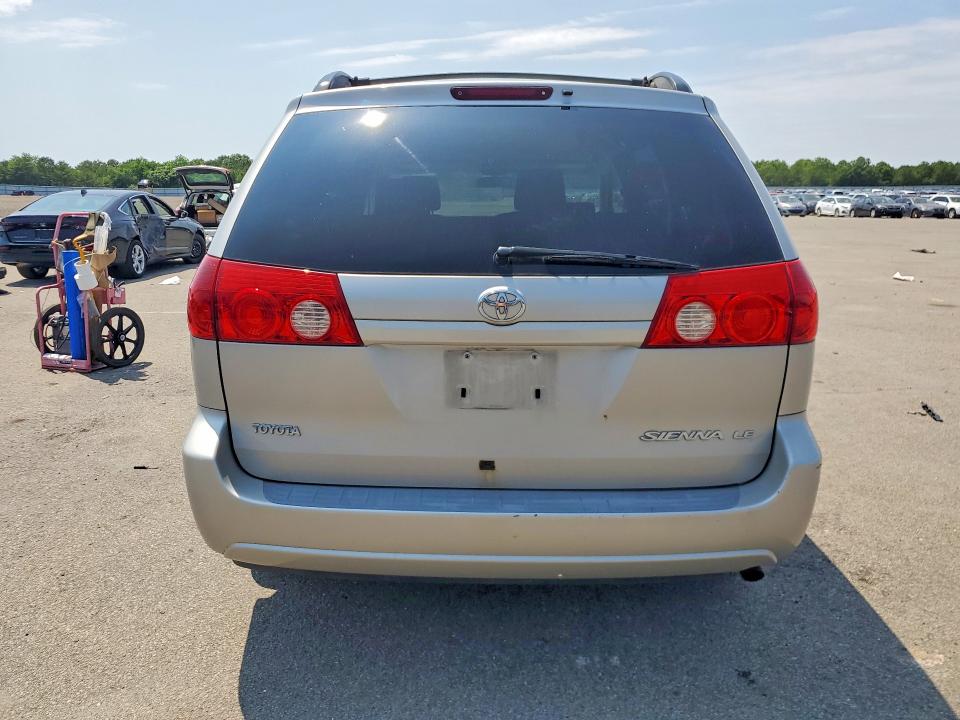 2006 Toyota Sienna VIN 5TDZA23C46S391701 COPART salvage auction — FRONT END, Ny - Certificate Of Title, sold $1,550 on 2026-07-20 (photo 6)