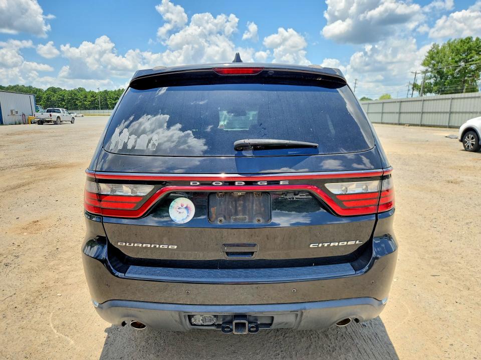 2014 Dodge Durango VIN 1C4RDHEG9EC537147 COPART salvage auction — HAIL, La - Permit To Sell, sold $2,850 on 2026-07-09 (photo 6)