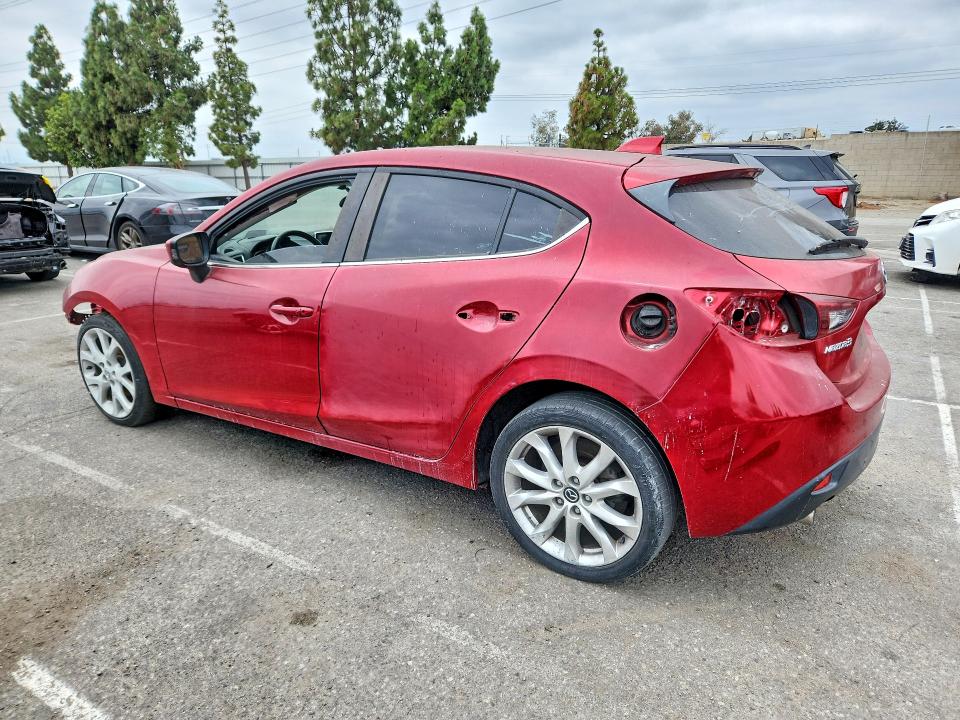2015 Mazda 3 VIN JM1BM1L30F1228091 COPART salvage auction — FRONT END, Ca - Dis/Dlr/Exp Only Clean Title (P), sold $1,100 on 2026-07-09 (photo 2)