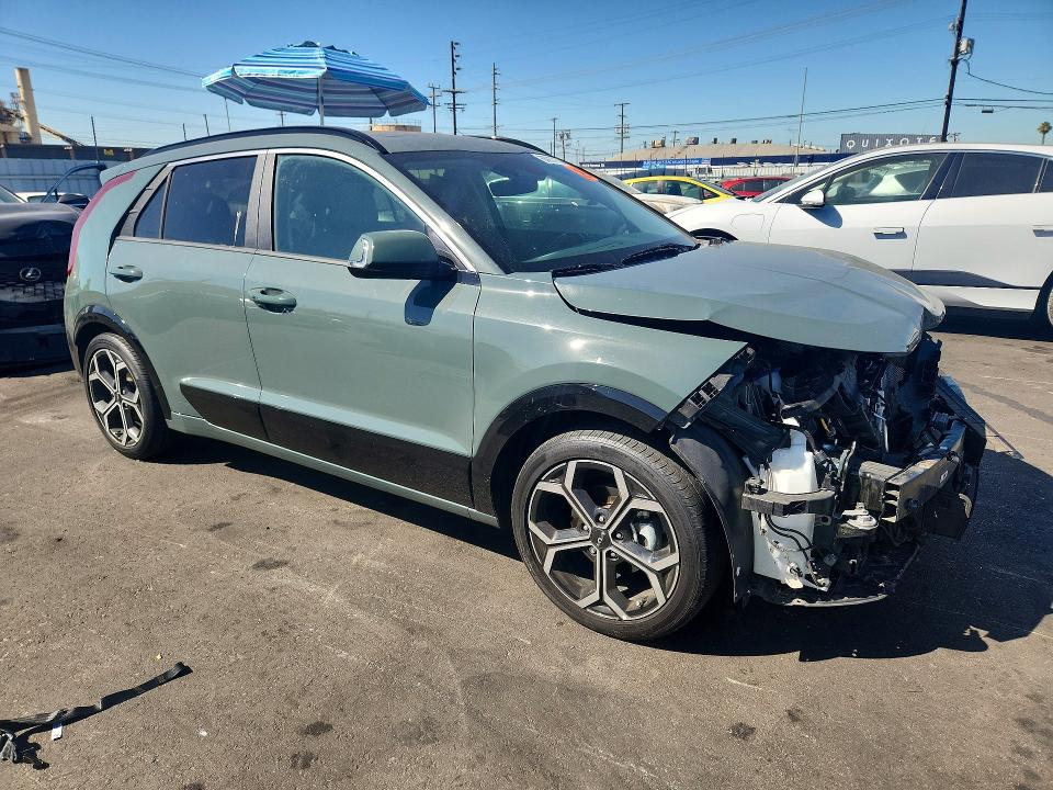 2024 Kia Niro VIN KNDCR3LE0R5188126 COPART salvage auction — FRONT END, Ca - Salvage Certificate, sold $8,600 on 2026-08-19 (photo 4)