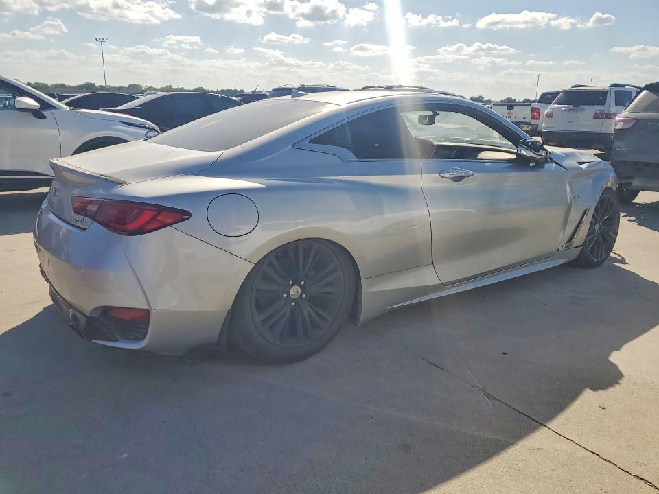 2018 Infiniti Q60 VIN JN1EV7EK0JM341535 COPART salvage auction — FRONT END, Tx - Cert Of Title-Rebuilt Salvage, sold $3,000 on 2026-07-06 (photo 3)