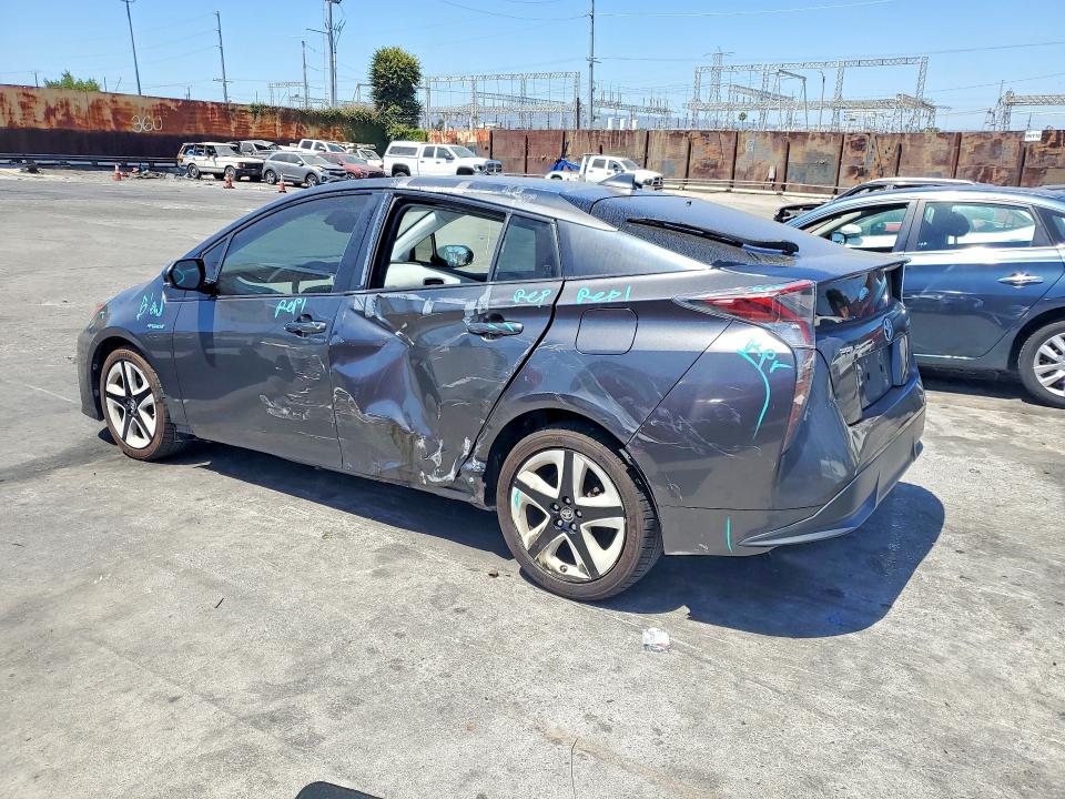 2016 Toyota Prius VIN JTDKARFU7G3016614 COPART salvage auction — SIDE, CA - SALVAGE CERTIFICATE, sold $3,350 on 2026-07-15 (photo 2)