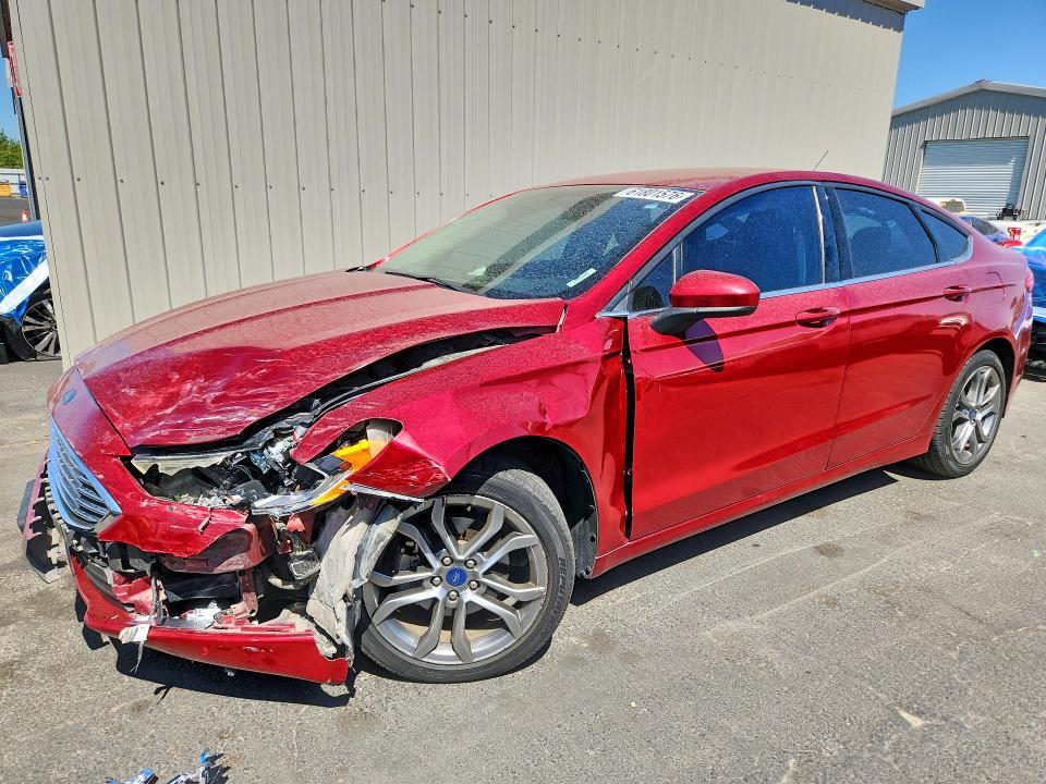 2017 Ford Fusion VIN 3FA6P0HD0HR222178 COPART salvage auction — FRONT END, Ca - Salvage Certificate, sold $1,600 on 2026-07-30 (photo 1)
