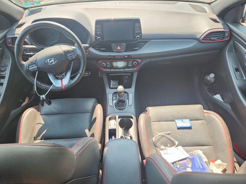 2018 Hyundai Elantra VIN KMHH55LC1JU076730 COPART salvage auction — WATER/FLOOD, PA - CERT OF SALVAGE-W=FLOOD VEH, sold $325 on 2026-07-27 (photo 8)