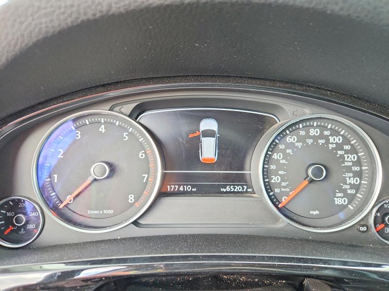 2013 Volkswagen Touareg VIN WVGEF9BP9DD011687 COPART salvage auction — FRONT END, CO - CERTIFICATE OF TITLE, sold $600 on 2026-08-05 (photo 9)