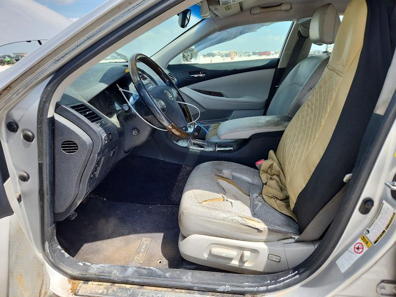 2011 Lexus Es 350 VIN JTHBK1EG9B2417590 COPART salvage auction — SIDE, TX - SALVAGE VEHICLE TITLE (P), sold $925 on 2026-07-23 (photo 7)
