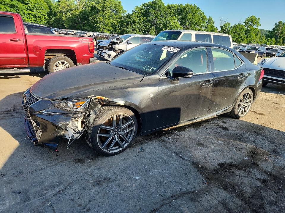 2017 Lexus Is VIN JTHCM1D21H5016272 COPART salvage auction — FRONT END, Ny - Mv-907A Salvage Certificate, sold $4,400 on 2026-07-07 (photo 1)