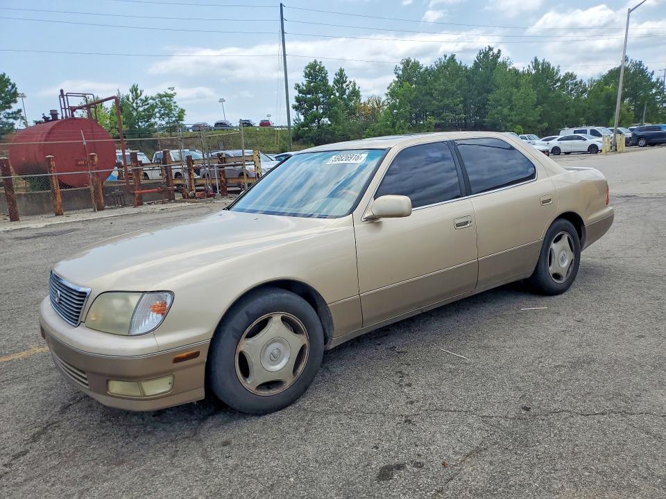 1999 Lexus Ls 400 VIN JT8BH28F4X0142673 COPART salvage auction — MECHANICAL, Sc - Certificate Of Title, sold $250 on 2026-07-10 (photo 1)