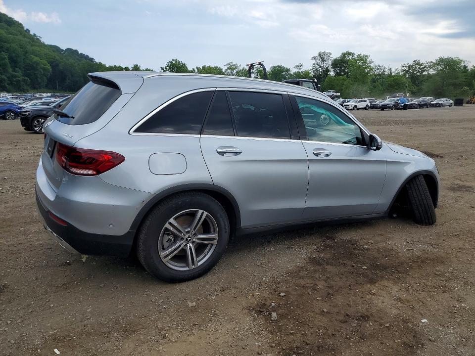 2022 Mercedes-benz Glc VIN W1N0G8EB6NG057833 COPART salvage auction — FRONT END, Ny - Mv-907A Salvage Certificate, sold $14,900 on 2026-07-16 (photo 3)