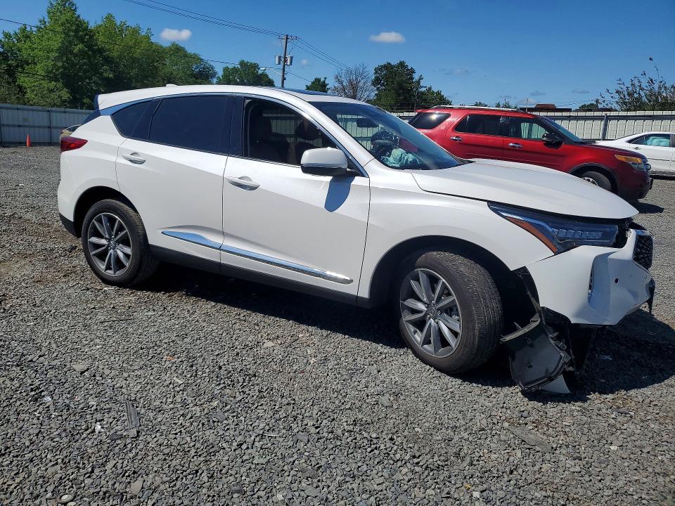 2024 Acura Rdx VIN 5J8TC2H55RL037719 COPART salvage auction — FRONT END, Nj - Cert Of Title-Salvage, sold $10,100 on 2026-08-28 (photo 4)