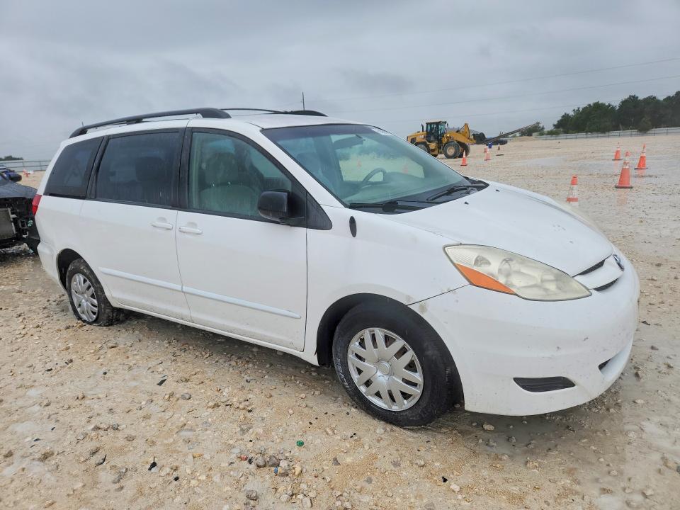 2008 Toyota Sienna VIN 5TDZK23C88S214651 COPART salvage auction — NORMAL WEAR, Tx - Certificate Of Title, sold $1,550 on 2026-07-25 (photo 4)