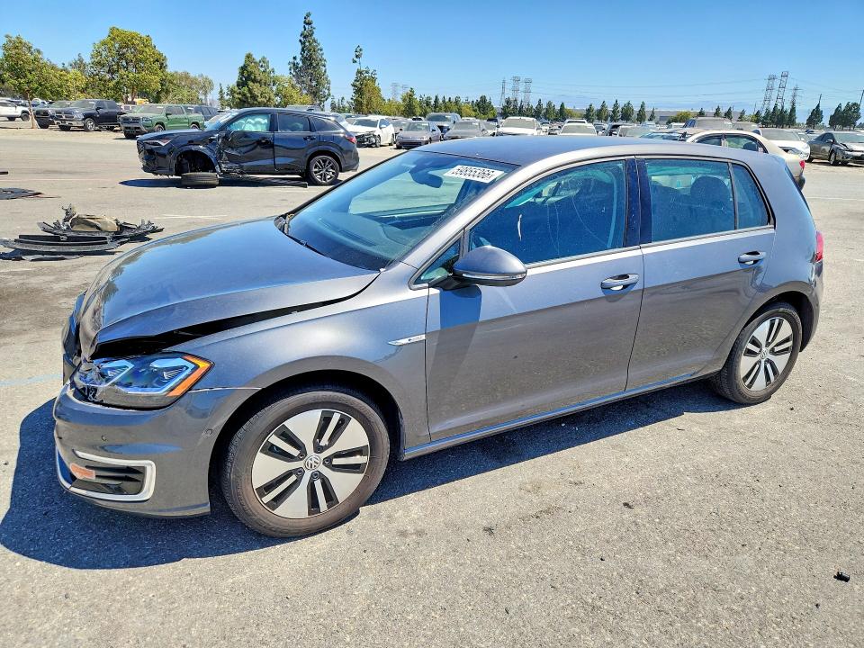 2019 Volkswagen Golf VIN WVWPR7AU6KW911951 COPART salvage auction — FRONT END, CA - SALVAGE CERTIFICATE, sold $150 on 2026-07-21 (photo 1)