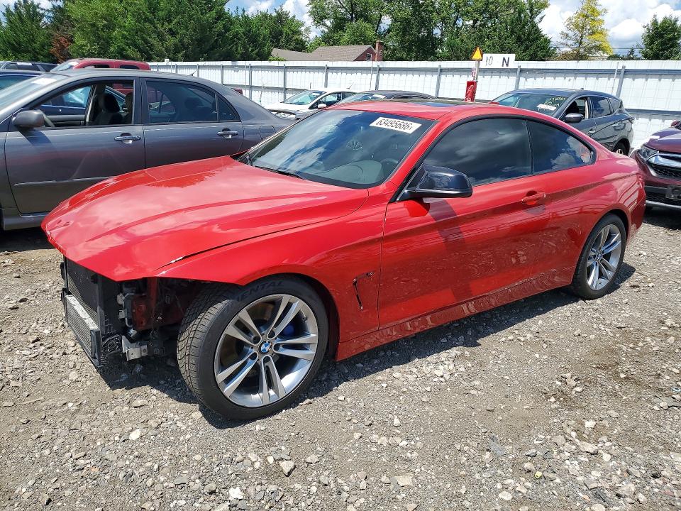 2015 BMW VIN WBA3R5C52FK189199 COPART salvage auction — FRONT END, Salvage Title, sold $2,000 on 2026-08-15 (photo 1)