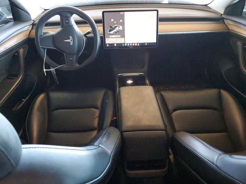 2022 Tesla Model 3 VIN 5YJ3E1EA0NF155176 COPART salvage auction — FRONT END, CA - SALVAGE CERTIFICATE, sold $6,500 on 2026-07-20 (photo 8)