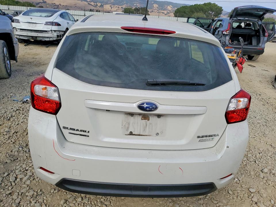 2016 Subaru Impreza VIN JF1GPAA63G8266455 COPART salvage auction — SIDE, Ca - Salvage Certificate, sold $60 on 2026-07-28 (photo 6)