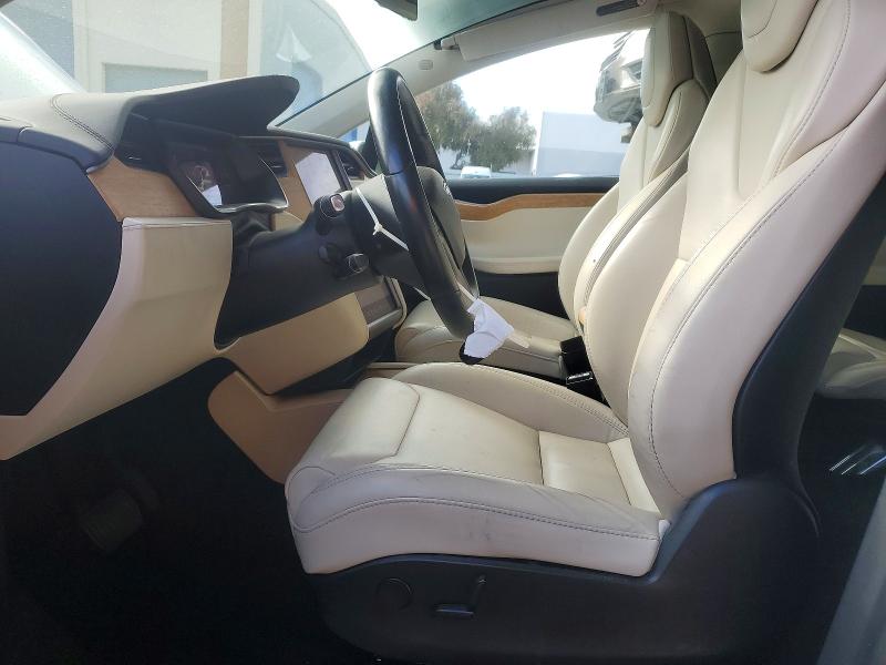 2018 Tesla Model x VIN 5YJXCBE28JF141476 COPART salvage auction — FRONT END, CA - SALVAGE CERTIFICATE, sold $4,600 on 2026-07-21 (photo 7)
