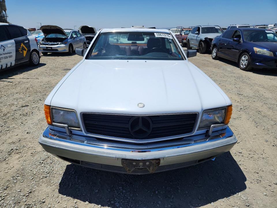 1986 Mercedes-benz 560 VIN WDBCA45D3GA248193 COPART salvage auction — MINOR DENT/SCRATCHES, CA - DIS/DLR/EXP ONLY CLEAN TITLE (P), sold $14,400 on 2026-07-17 (photo 5)
