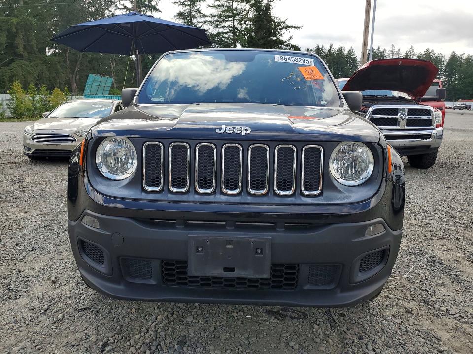 2016 Jeep Renegade VIN ZACCJBAT3GPC81164 COPART salvage auction — MECHANICAL, Wa - Bill Of Sale, sold $1,050 on 2026-07-07 (photo 5)
