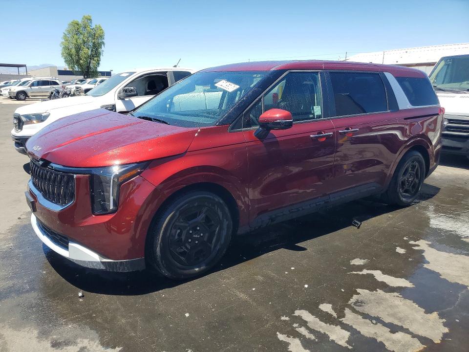 2026 Kia Carnival VIN KNDNB5K38T6599395 COPART salvage auction — FRONT END, CA - CERTIFICATE OF TITLE, sold $17,700 on 2026-07-20 (photo 1)