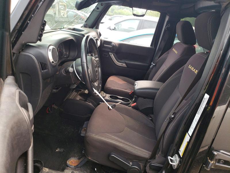 2013 Jeep Wrangler / VIN 1C4BJWEG2DL671317 COPART salvage auction — ROLLOVER, Ct - Cert Of Title-Salvage, sold $475 on 2026-07-24 (photo 7)