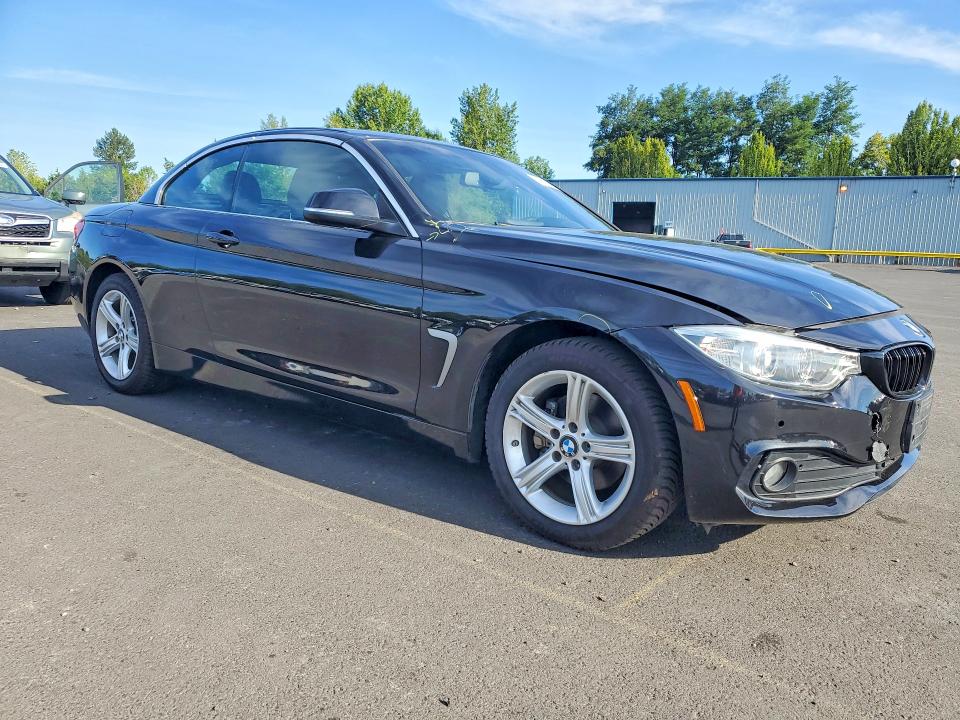 2015 BMW 4er VIN WBA3T1C50FP820495 COPART salvage auction — FRONT END, Id - Salvage Certificate Of Title, sold $5,200 on 2026-07-29 (photo 4)