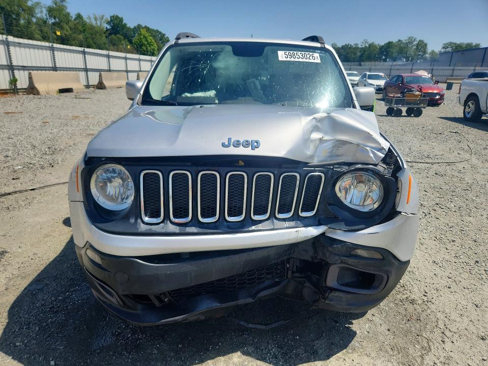 2015 Jeep Renegade VIN ZACCJABT6FPC05719 COPART salvage auction — FRONT END, Sc - Cert Of Title-Salvage, sold $550 on 2026-08-10 (photo 5)