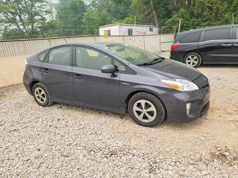 2012 Toyota Prius VIN JTDKN3DU4C5413264 COPART salvage auction — REAR END, Oh - Certificate Of Title, sold $90 on 2026-07-29 (photo 4)