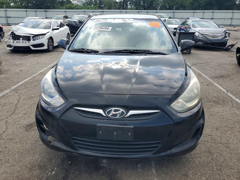 2013 Hyundai VIN KMHCT4AE2DU459675 COPART salvage auction — VANDALISM, Oh - Cert Of Title-Salvage, sold $200 on 2026-07-15 (photo 5)