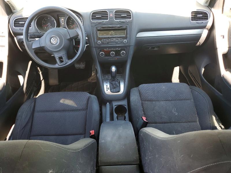 2013 Volkswagen Golf VIN WVWDB7AJ1DW131758 COPART salvage auction — FRONT END, CA - SALVAGE CERTIFICATE, sold $800 on 2026-08-04 (photo 8)