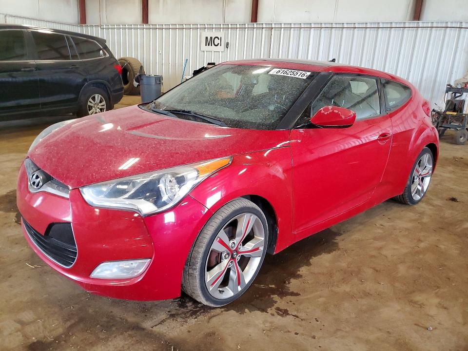 2013 Hyundai Veloster VIN KMHTC6AD7DU179463 COPART salvage auction — MINOR DENT/SCRATCHES, Mi - Dealer Only Clean Title, sold $625 on 2026-07-31 (photo 1)