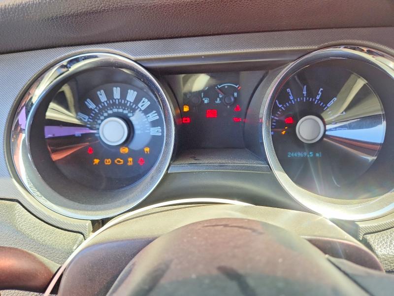 2012 Ford Mustang VIN 1ZVBP8EM7C5207617 COPART salvage auction — FRONT END, Ca - Dis/Dlr/Exp Only Clean Title, sold $300 on 2026-07-28 (photo 9)
