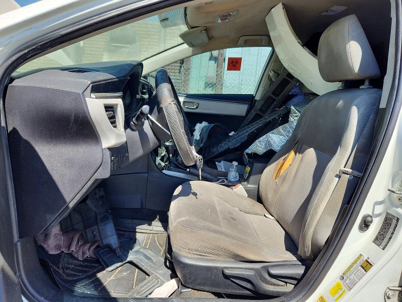 2015 Toyota Corolla VIN 5YFBURHE0FP276226 COPART salvage auction — FRONT END, Ca - Dis/Dlr/Exp App For Dup Clean, sold $800 on 2026-07-27 (photo 7)