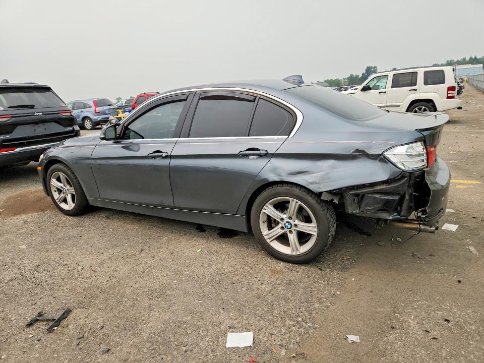 2015 BMW 3er VIN WBA3B5G56FNS11718 COPART salvage auction — REAR END, Pa - Certificate Of Salvage, sold $1,050 on 2026-08-11 (photo 2)