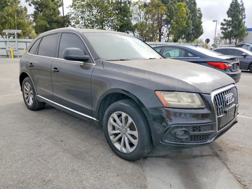 2014 Audi Q5 VIN WA1CFAFP7EA053201 COPART salvage auction — MECHANICAL, Ca - App For Dup Salvage Or Ac, sold $650 on 2026-07-28 (photo 4)