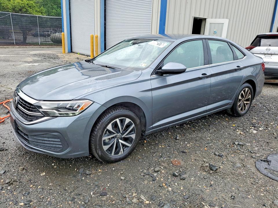 2024 Volkswagen Jetta VIN 3VW5M7BUXRM078988 — COPART salvage auction photo