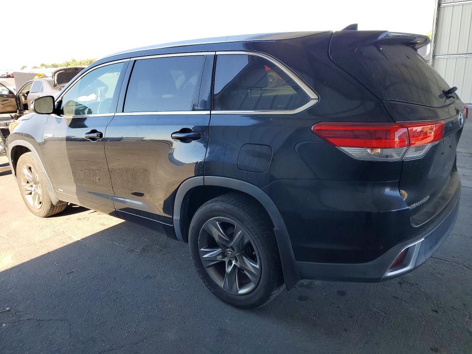 2017 Toyota Highlander VIN 5TDDGRFH2HS023383 COPART salvage auction — FRONT END, CA - SALVAGE CERTIFICATE, sold $9,000 on 2026-07-27 (photo 2)