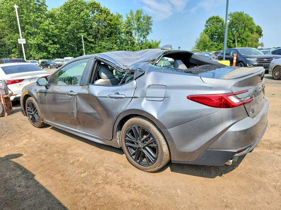 2025 Toyota Camry VIN 4T1DBADK0SU526455 COPART salvage auction — ROLLOVER, Vt - Cert Of Title-Salvage Vehicle (P), sold $13,000 on 2026-07-30 (photo 2)