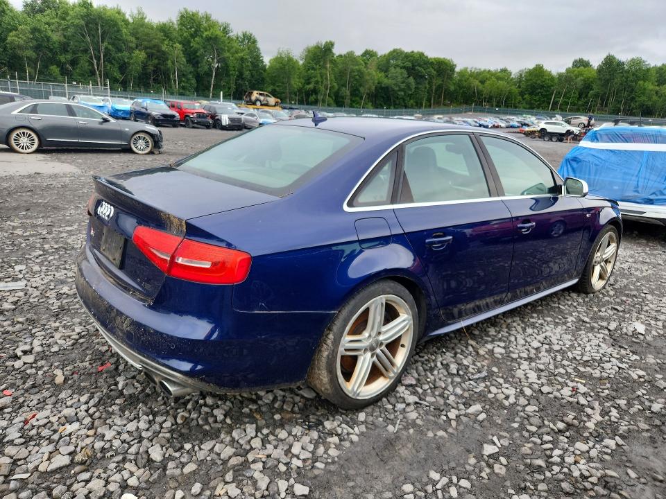 2013 Audi Rs4 VIN WAUKGAFL3DA159670 COPART salvage auction — FRONT END, Pa - Cert Of Title, sold $1,400 on 2026-07-22 (photo 3)