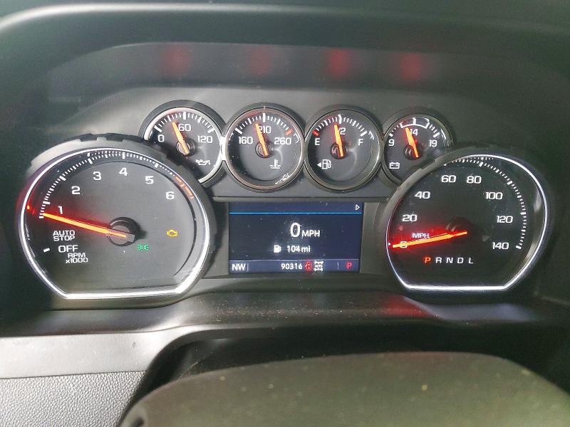 2021 Chevrolet Silverado 1500 VIN 3GCPYFEL9MG223927 COPART salvage auction — FRONT END, Wa - Bill Of Sale, sold $12,500 on 2026-07-31 (photo 9)