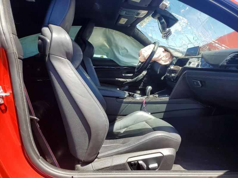 2018 BMW M4 VIN WBS4Y9C53JAC86214 COPART salvage auction — FRONT END, Ca - Salvage Certificate, sold $7,100 on 2026-08-31 (photo 7)